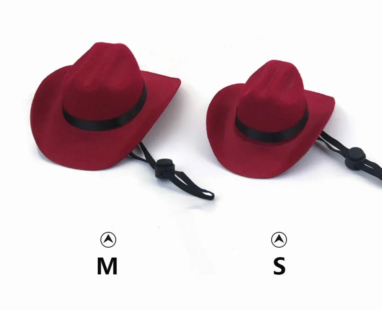 Howdy, Hound' Adjustable Cowboy Hat For Small-Medium Paws