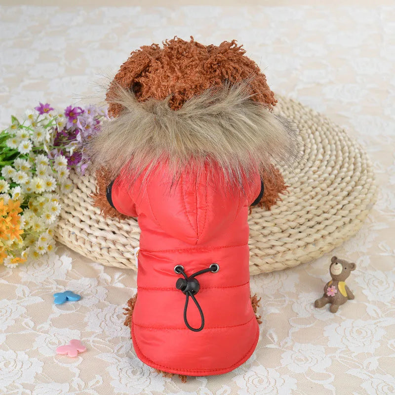 The Fluffinator' Weatherproof Puff Jacket For Small-Medium Paws