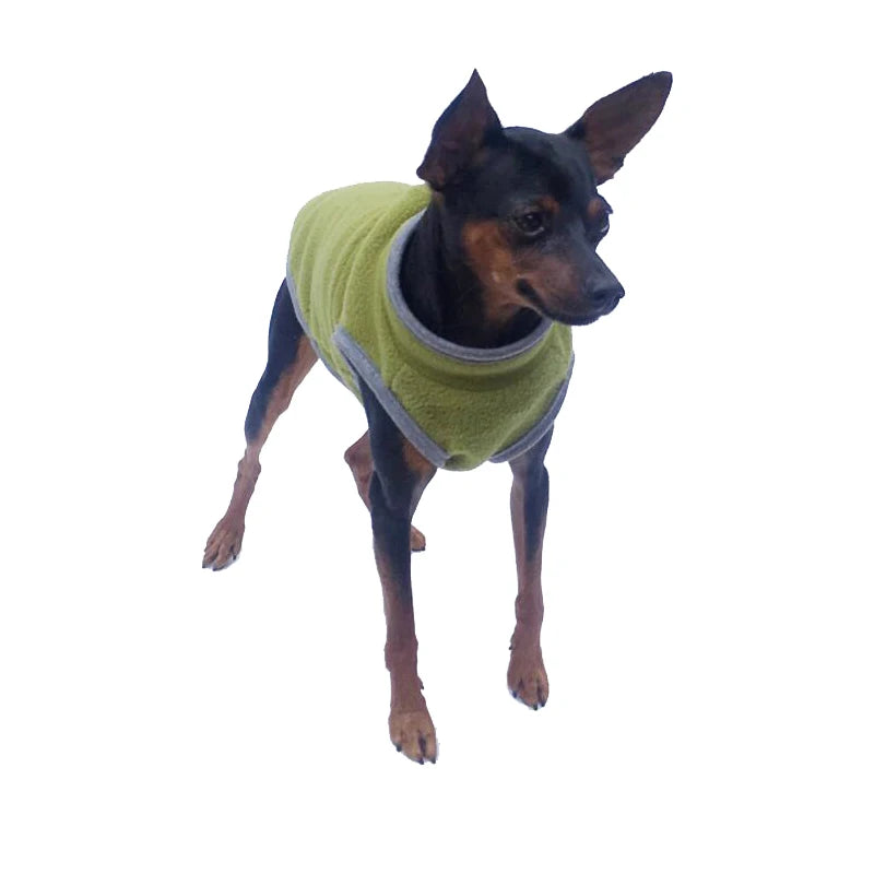 Warm & Fuzzy' Fleece Vest For Small & Medium Paws