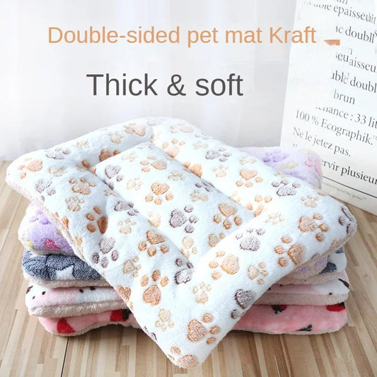 Fur-get-Me-Not Cushion' Double Sided Plush Mat For All Paws