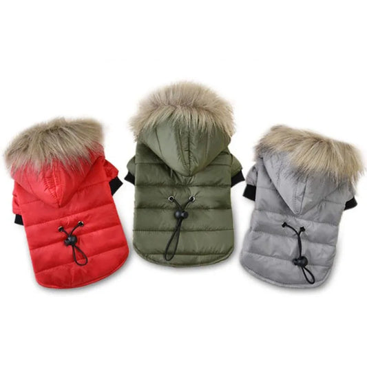 The Fluffinator' Weatherproof Puff Jacket For Small-Medium Paws