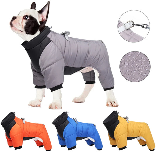 Puff Patrol' Weatherproof Jacket for Small-Medium Paws