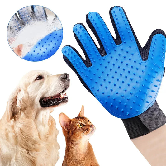 Shed Happens Gloves' Gentle Efficient Brush For All Paws