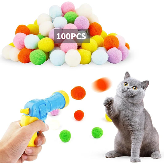 Cat-apult 3000, Plush Ball Gun Toy