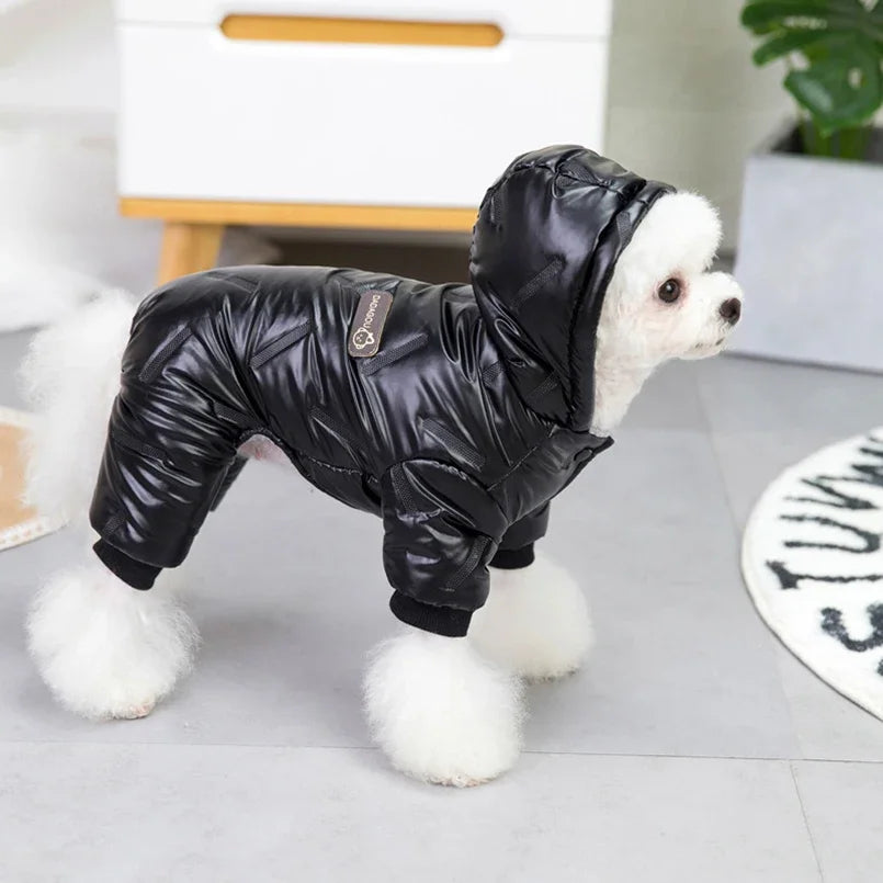 The Puffinator" Weatherproof Jacket For Small-Medium Paws