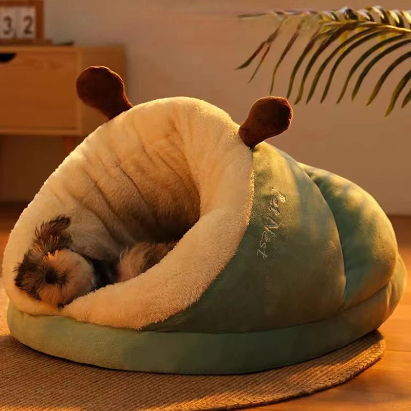 Snooze Slippers' Bed For Small-Medium Paws