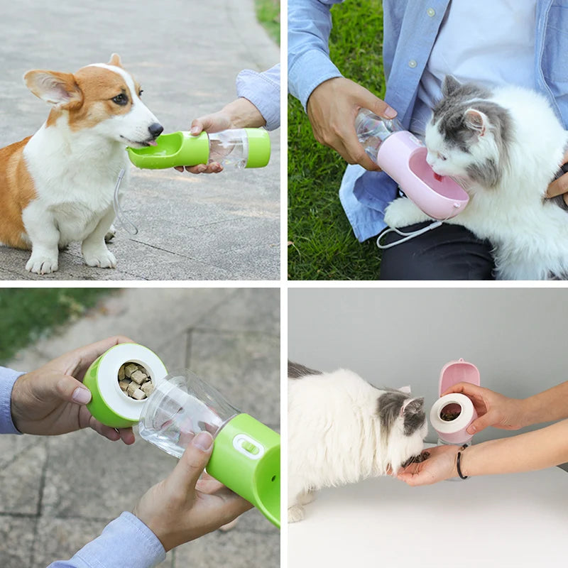 H2GO! Thirsty Paws Portable Water And Food Storage Bottle