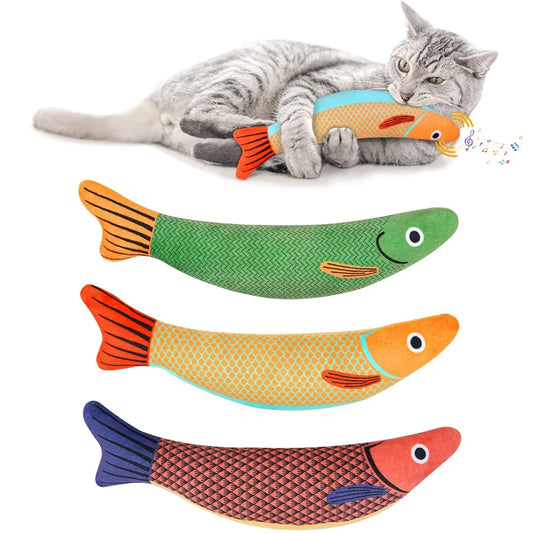 Catch of the Day, Catnip Packed Fishy Fun!