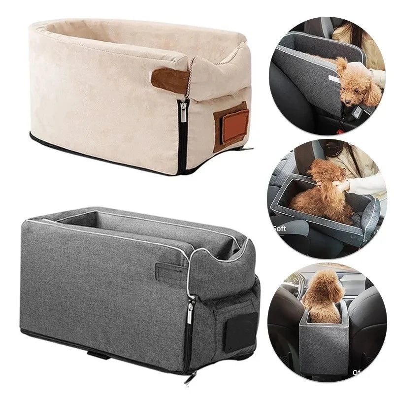 Furry First Class' Portable Car Seat / Travel Bag For Small-Medium Paws