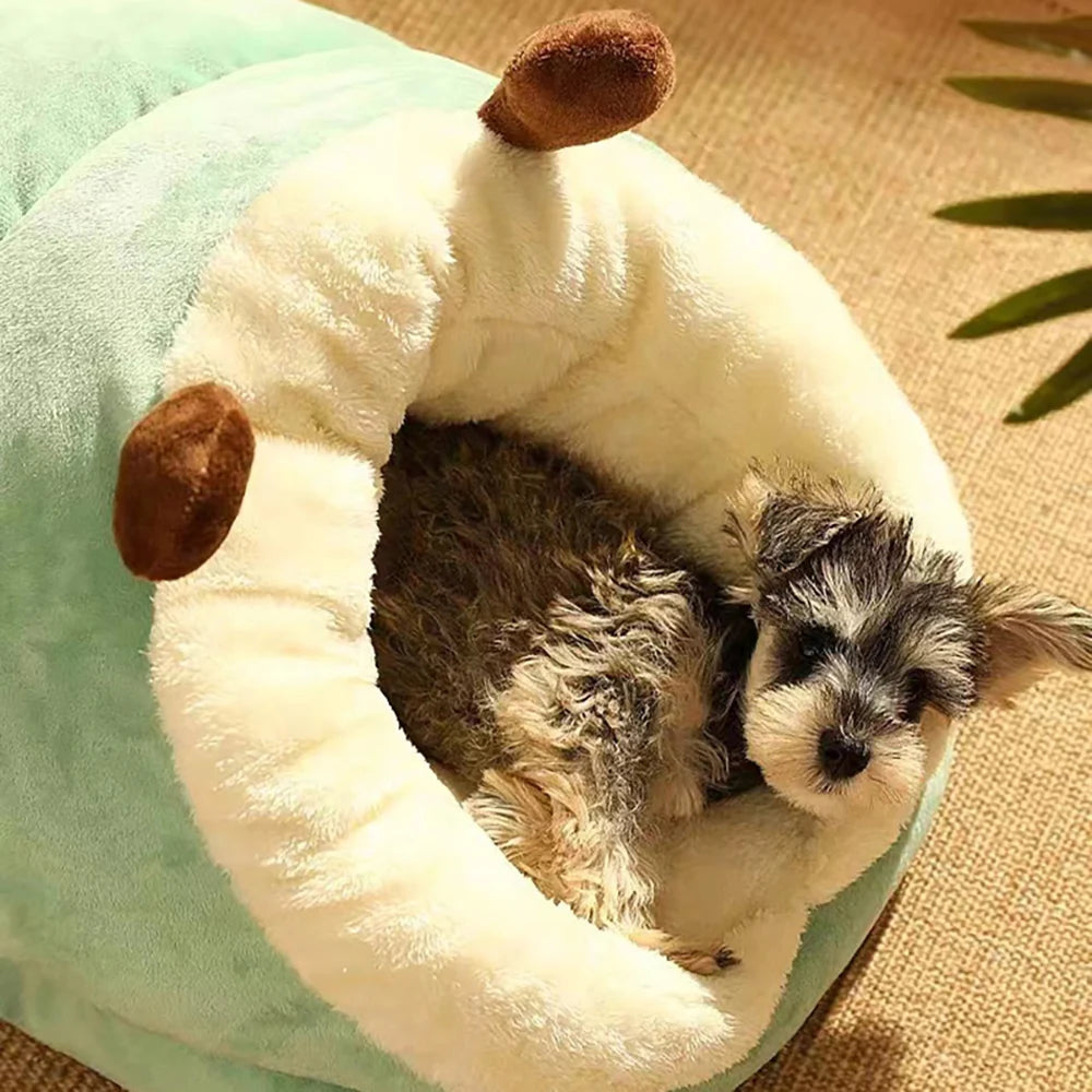 Snooze Slippers' Bed For Small-Medium Paws